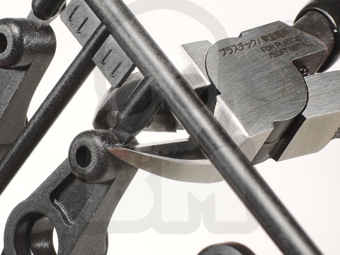 Tamiya Plastic/Soft Metal Side Cutter Cążki do plastiku i miękiego metalu