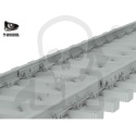 T-Model TK3505 360 mm European Gauge Straight Rail and Curved Rail 1:35