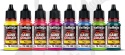 Vallejo 72214 Zestaw Game Color Fluorescent 8 farb
