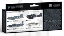 Vallejo 71157 Zestaw 8 farb Model Air War WWII USN Aircraft
