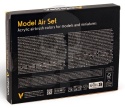 Vallejo 71181 Zestaw 16 farb Model Air Metallic Effects