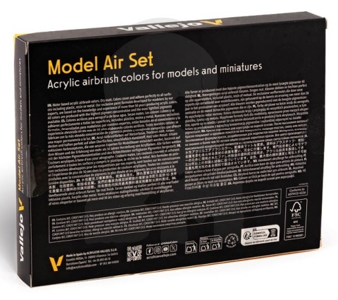 Vallejo 71190 Zestaw 16 farb Model Air WWII German / Allied