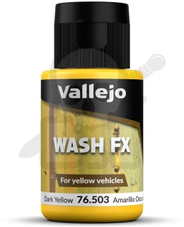 Vallejo 76503 Wash FX 35 ml Dark Yellow