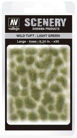 Vallejo SC417 Wild Tuft - Light Green 6mm