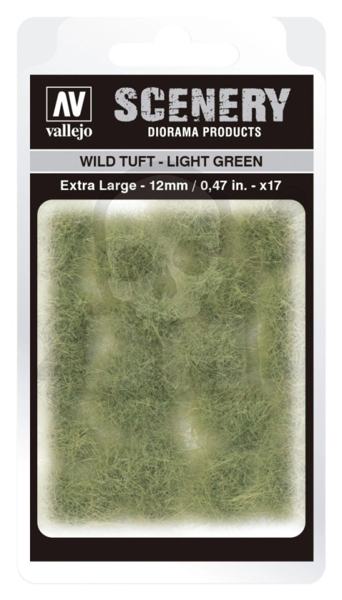 Vallejo SC426 Wild Tuft - Light Green 12mm