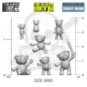 3D printed set - Teddy Bear Resin Set 1:48-1:35 - zabawki 14 szt.
