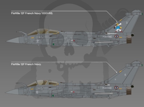 Academy 12655 Dassault Rafale M 1:144 model samolotu