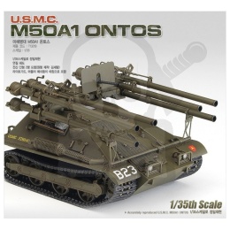 Academy 13218 U.S.M.C M50A1 Ontos 1:35 model niszczyciela czołgów
