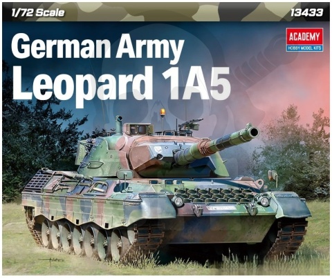 Academy 13433 German Army Leopard 1A5 MBT 1:72 model czołgu