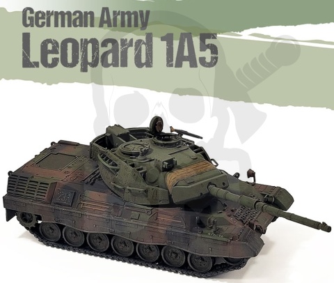 Academy 13433 German Army Leopard 1A5 MBT 1:72 model czołgu