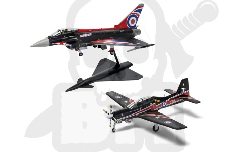 Airfix 40003 Eurofighter Typhoon FGR.4 Blackjack & Shorts Tucano T.1 1:72