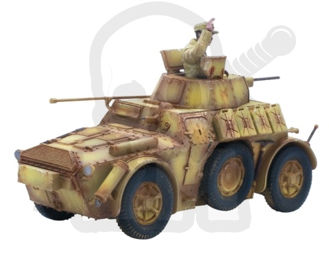 BOLT ACTION AB41/43 Armoured car - włoski wóz pancerny