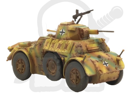 BOLT ACTION AB41/43 Armoured car - włoski wóz pancerny
