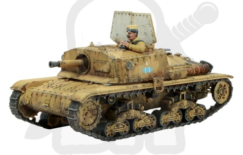 BOLT ACTION Carro Armato M13/40 M14/41 Semovente 75/18 - model pojazdu