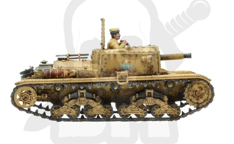 BOLT ACTION Carro Armato M13/40 M14/41 Semovente 75/18 - model pojazdu