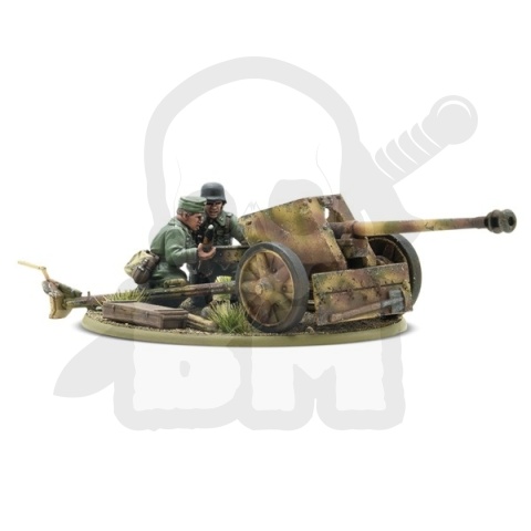 BOLT ACTION German Pak 40 Anti-Tank Gun - niemiecka armata ppanc z obsługą