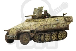 BOLT ACTION Sd.Kfz 251/10 ausf D 37mm Pak 36 niemiecki transporter wsparcia