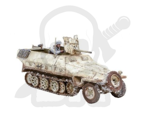BOLT ACTION Sd.Kfz 251/10 ausf D 37mm Pak 36 niemiecki transporter wsparcia