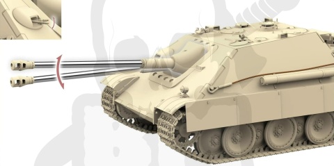 Das Werk 35042 Sd.Kfz.173 Jagdpanther G2 1:35 model łowcy czołgów 1:35