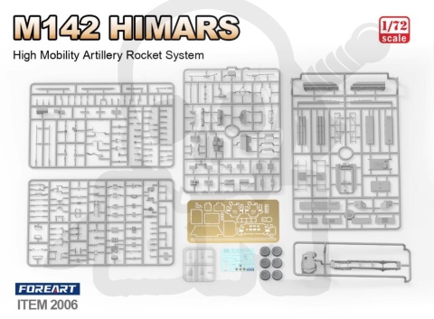 Fore Art 2006 M142 Himars 1:72 - model wyrzutni rakiet