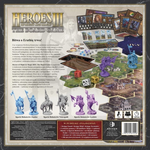 Heroes of Might and Magic III: Gra planszowa (PL)