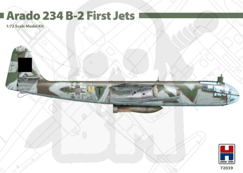 Hobby 2000 72039 Arado 234 B-2 First Jets 1:72 model niemieckiego samolotu