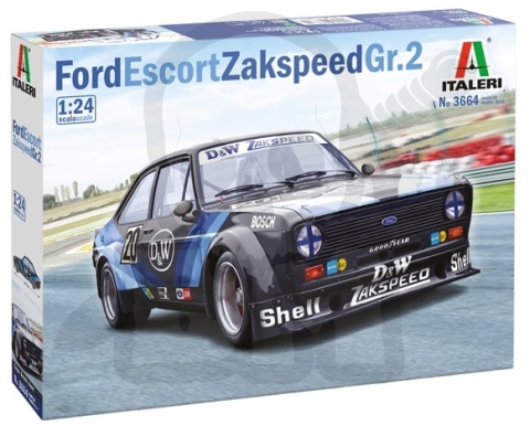 Italeri 3664 Ford Escort Zakspeed Gr.2 1:24 - model samochodu