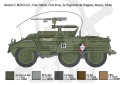 Italeri 7087 M8 Greyhound / M20 Armored Utility Car 1:72 model wozu pancernego