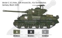 Italeri 75001 M4A3E8 Sherman Fury Starter Set - Easy Paint 1:56
