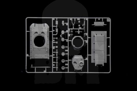 Italeri 75001 M4A3E8 Sherman Fury Starter Set - Easy Paint 1:56