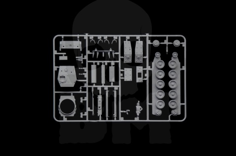 Italeri 75004 Cromwell Mk. IV Starter Set - Easy Paint 1:56