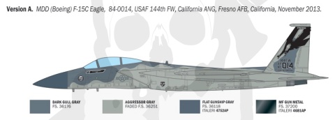 Italeri 92763 F-15C Eagle 1:48 - model samolotu
