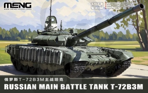 Meng 72007 Russian Main Battle Tank T-72B3M 1:72 model czołgu