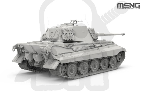 Meng 72010 German Heavy Tank Sd.Kfz.182 King Tiger (Porsche Turret) 1:72 model czołgu