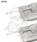 Meng 72010 German Heavy Tank Sd.Kfz.182 King Tiger (Porsche Turret) 1:72 model czołgu