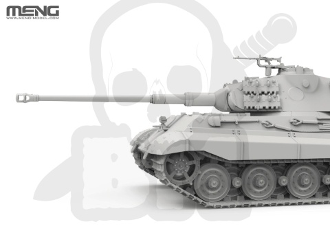 Meng 72010 German Heavy Tank Sd.Kfz.182 King Tiger (Porsche Turret) 1:72 model czołgu