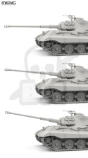 Meng 72010 German Heavy Tank Sd.Kfz.182 King Tiger (Porsche Turret) 1:72 model czołgu