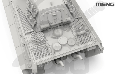 Meng 72010 German Heavy Tank Sd.Kfz.182 King Tiger (Porsche Turret) 1:72 model czołgu