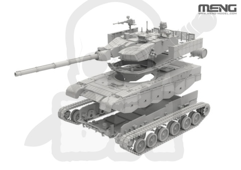 Meng 72013 Chinese Main Battle Tank ZTZ-99 A/B 1:72 model czołgu