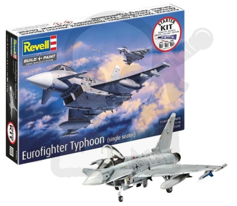Revell 74282 Starter Kit 1:144 Eurofighter Typhoon