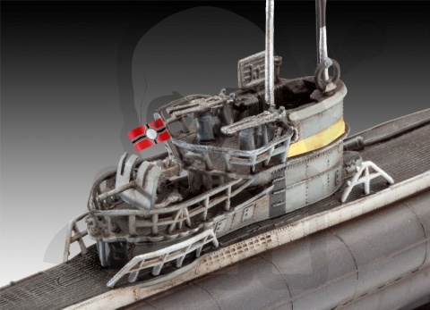 Revell 75154 Starter Kit 1:350 German Submarine Type VII C/41