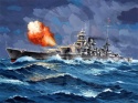 Revell 75181 Starter Kit 1:1200 Niemiecki pancernik Gneisenau