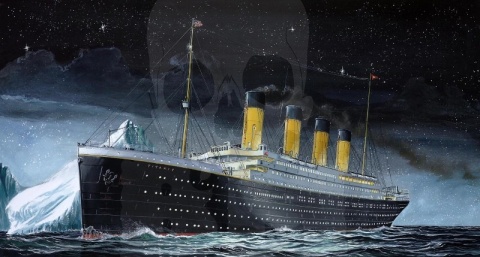 Revell 75804 Starter Kit 1:1200 R.M.S. Titanic