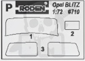 Roden 710 Opel Blitz Kfz.305 4x2 1:72 model niemieckiej ciężarówki