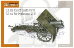 Special Armor 35002 7,5 cm Gebirgskanone M.15 1:35 - model armaty