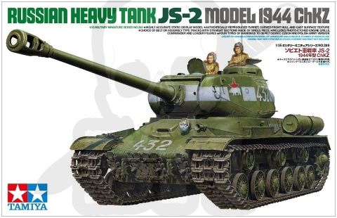 Tamiya 35289 Russian Heavy Tank JS-2 Model 1944 ChKZ 1:35 model rozsyjskiego czołgu