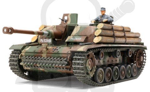 Tamiya 35310 Sturmgeschutz III Ausf.G Finnish Army 1:35 model działa