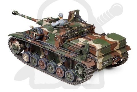 Tamiya 35310 Sturmgeschutz III Ausf.G Finnish Army 1:35 model działa