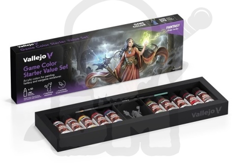 Vallejo 72215 Game Color - Starter Value Set 10 farb + 1 figurka
