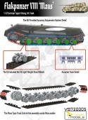 Vespid Models 720005 Flakpanzer VIII Maus German Super Heavy AA Tank 1:72